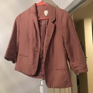 Taupe work blazer